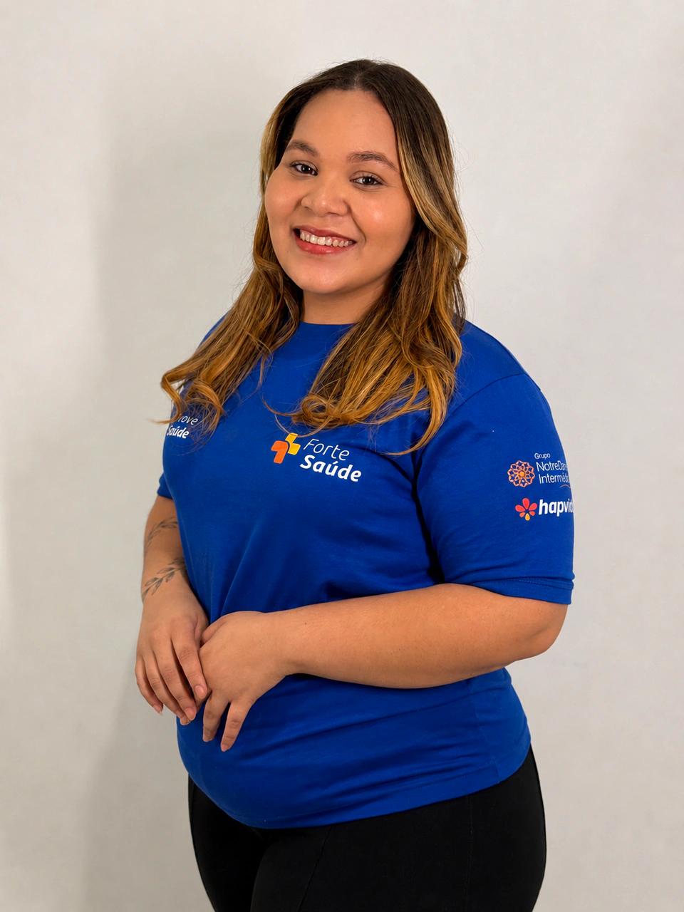 Kimberlly, corretora da Forte Saúde